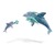 Дельфин с детенышами