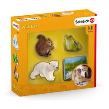 Карточная игра Schleich Мир диких животных