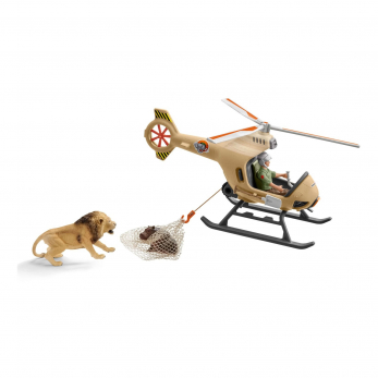 Вертолет-спасатель для диких животных 