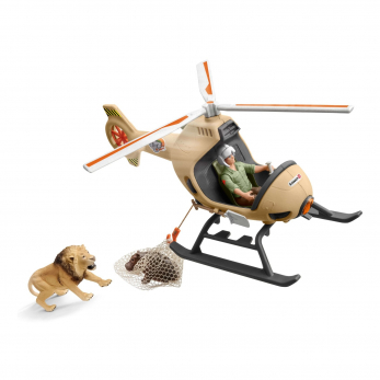 Вертолет-спасатель для диких животных 