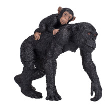 Фигурка Konik Mojo Шимпанзе с детёнышем