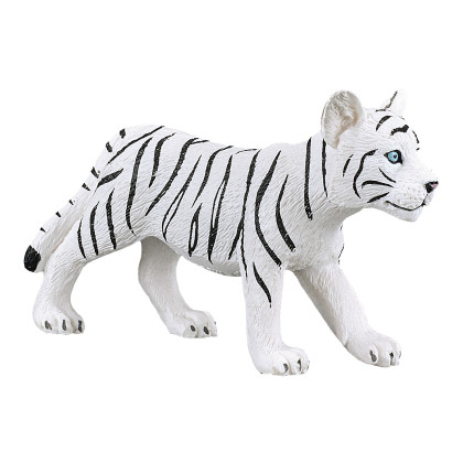 Фигурка Konik Mojo Белый тигрёнок, стоящий