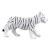 Фигурка Konik Mojo Белый тигрёнок, стоящий