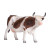 Набор фигруок Konik Животные фермы: козёл, свинья, осёл, корова